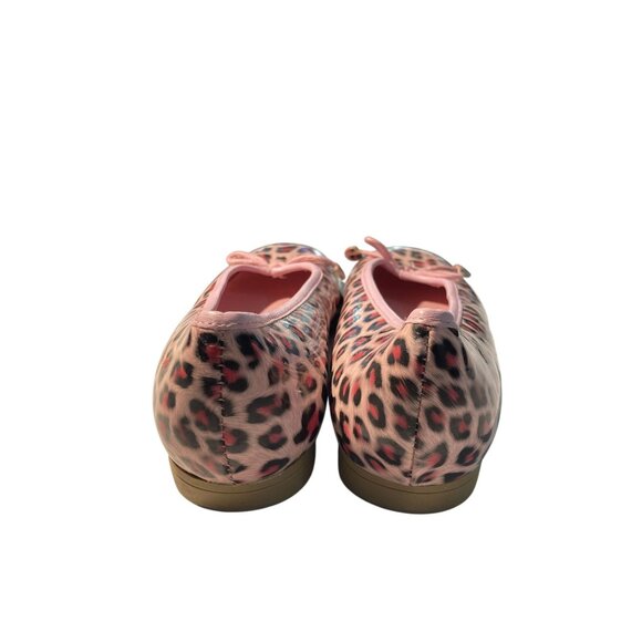 Rachel Shoes big Girls Size 3 Leopard Print Ballet Flats shoes - Picture 4 of 8